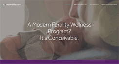 Desktop Screenshot of conceivable.com