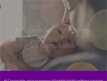 Tablet Screenshot of conceivable.com